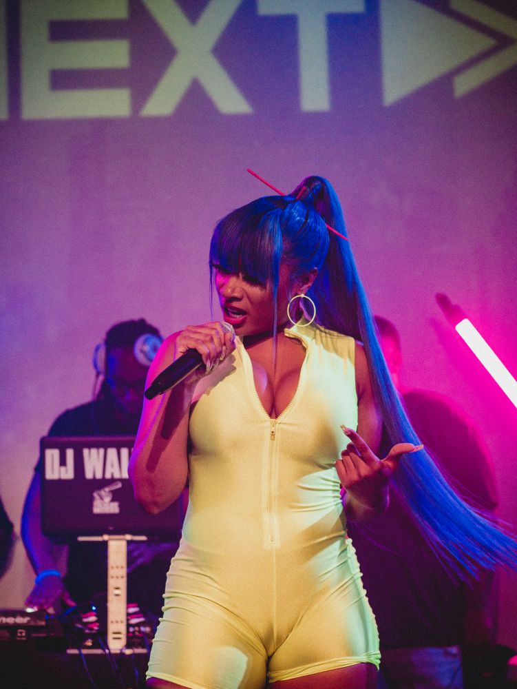 Megan thee Stallion at SOBs hip hop venue new york city