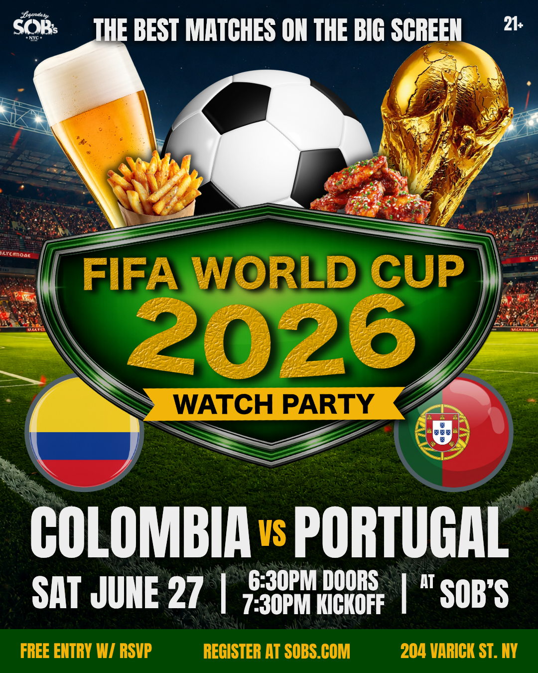 FIFA World Cup 2026: Colombia vs Portugal